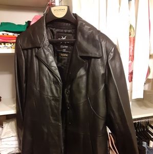 Leather Coat